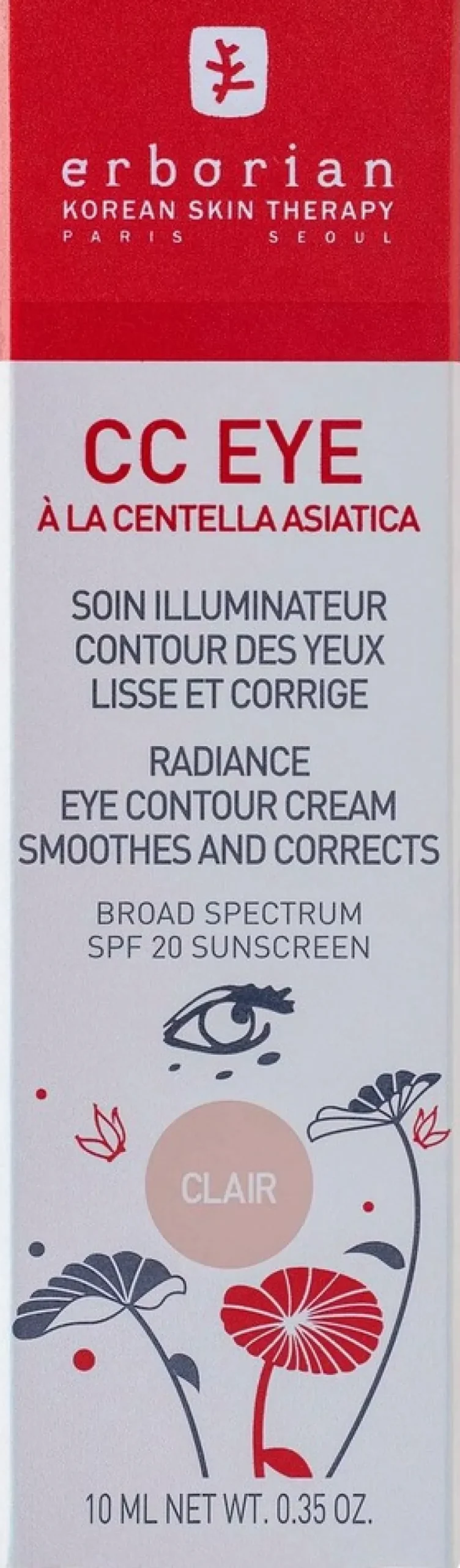 Erborian CC Eye Clair silmänympärysvoide 10 ml