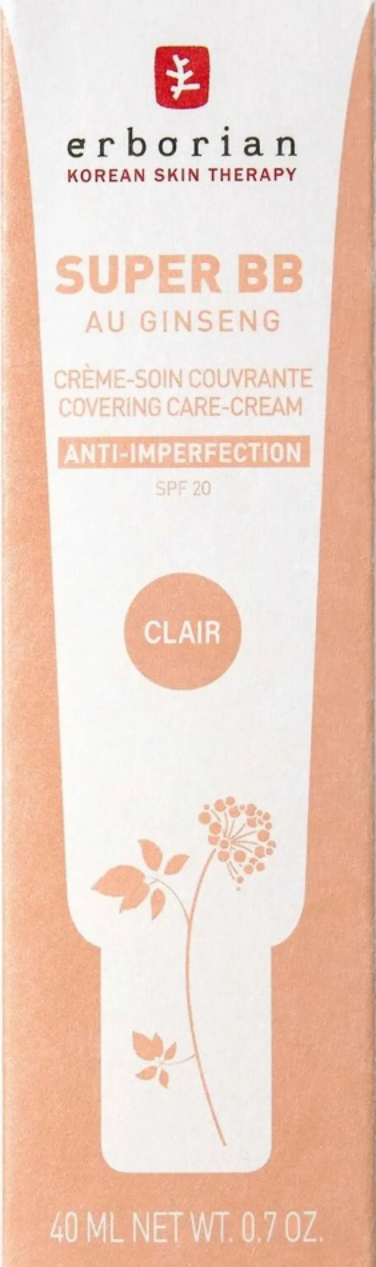 Erborian Super BB clair voide 40 ml