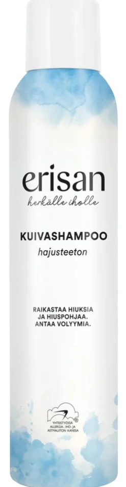 Erisan Hajusteeton Kuivashampoo 250 ml