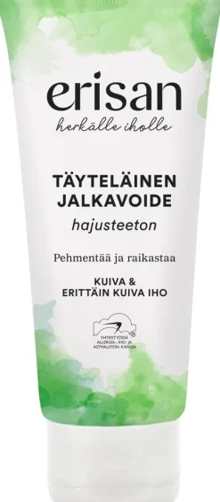 Erisan Hajusteeton Täyteläinen Jalkavoide 100 ml
