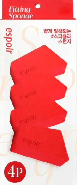 espoir Fitting Sponge Handy -meikkisienet 4 kpl