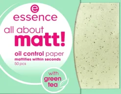 essence all about matt! oil control paper 50 st