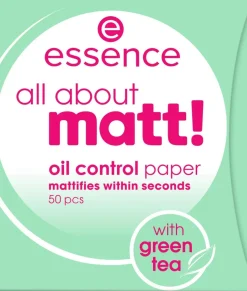 essence all about matt! oil control paper 50 st