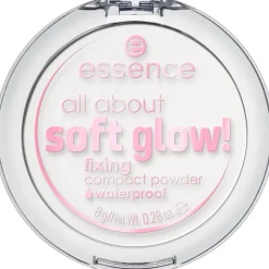 essence all about soft glow! fixing compact powder waterproof 8 g