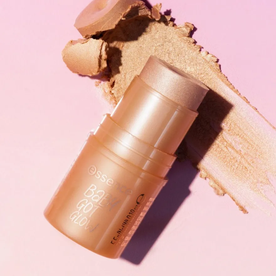 essence BABY GOT GLOW highlighter stick 20 Rosy Glaze 5.5 g