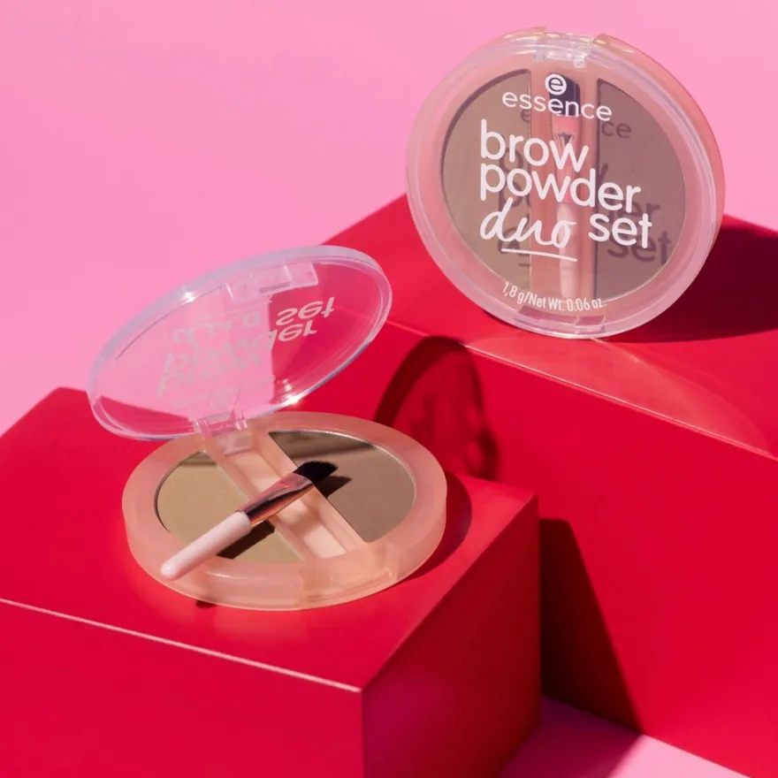 essence brow powder duo set 01 Light 1.8 g