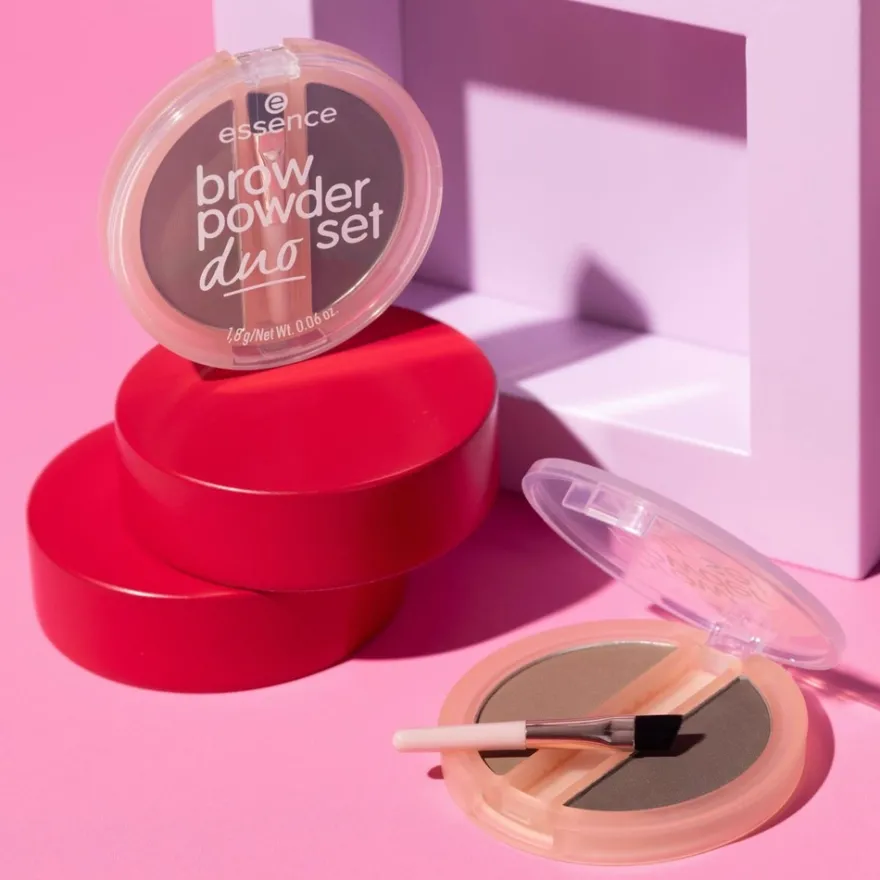 essence brow powder duo set 01 Light 1.8 g