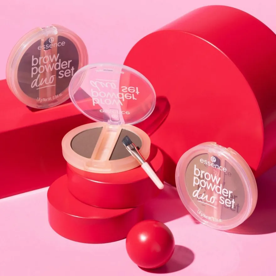 essence brow powder duo set 01 Light 1.8 g