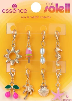 essence club SOLEIL mix & match charms 01 Charm Me Maybe?! 8 st