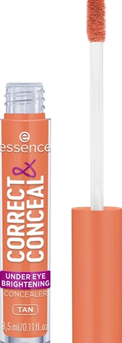 essence CORRECT & CONCEAL under eye brightening concealer 30 Tan 3.5 ml