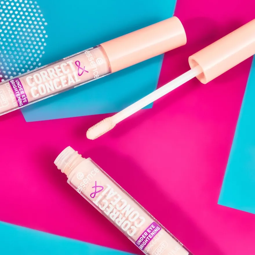 essence CORRECT & CONCEAL under eye brightening concealer 30 Tan 3.5 ml