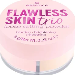 essence FLAWLESS SKIN trio loose setting powder 10 8 g