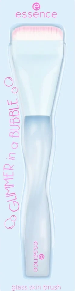 essence GLIMMER IN A BUBBLE glass skin brush 01 Floatin' Glaze 1 st
