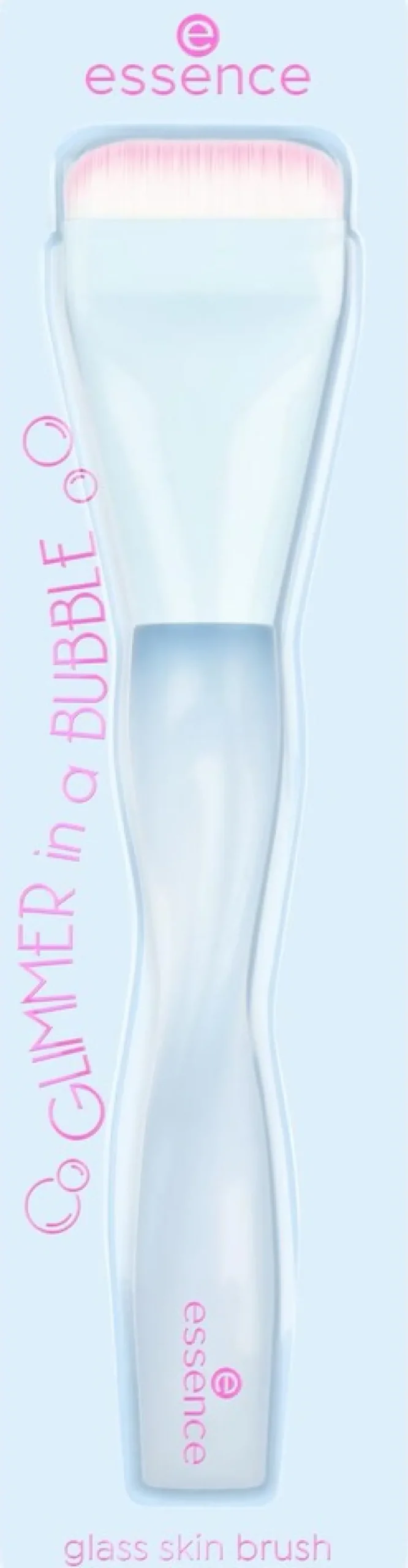 essence GLIMMER IN A BUBBLE glass skin brush 01 Floatin' Glaze 1 st