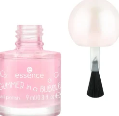 essence GLIMMER IN A BUBBLE nail polish 01 Glaze In A Haze 9 ml