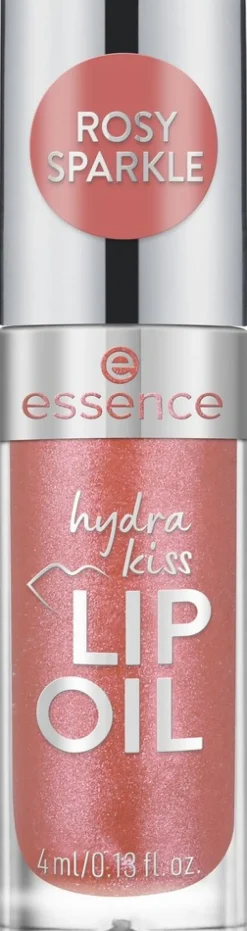 essence hydra kiss LIP OIL 11 Rosy Sparkle 4 ml