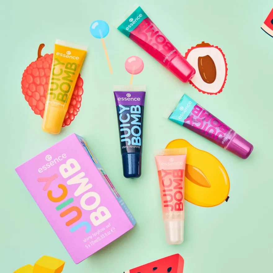 essence JUICY BOMB shiny lipgloss 109 Bee Mine 10 ml