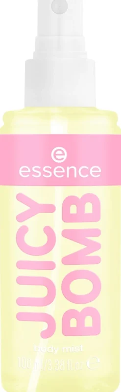 essence JUICY BOMB tropical drop body mist 108 Pineapple Paradise 100 ml