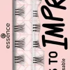 essence LASHES TO IMPRESS 07 bundled single lashes 20 st