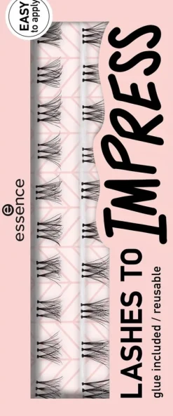 essence LASHES TO IMPRESS 07 bundled single lashes 20 st