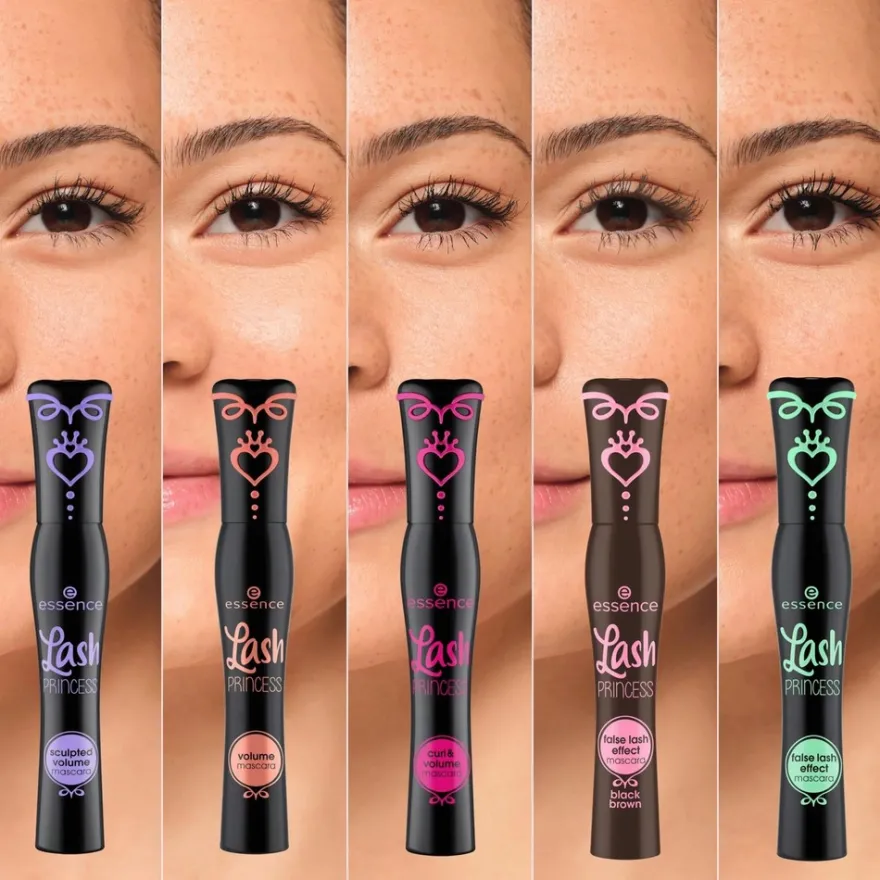 essence Lash PRINCESS false lash effect mascara black brown 12 ml