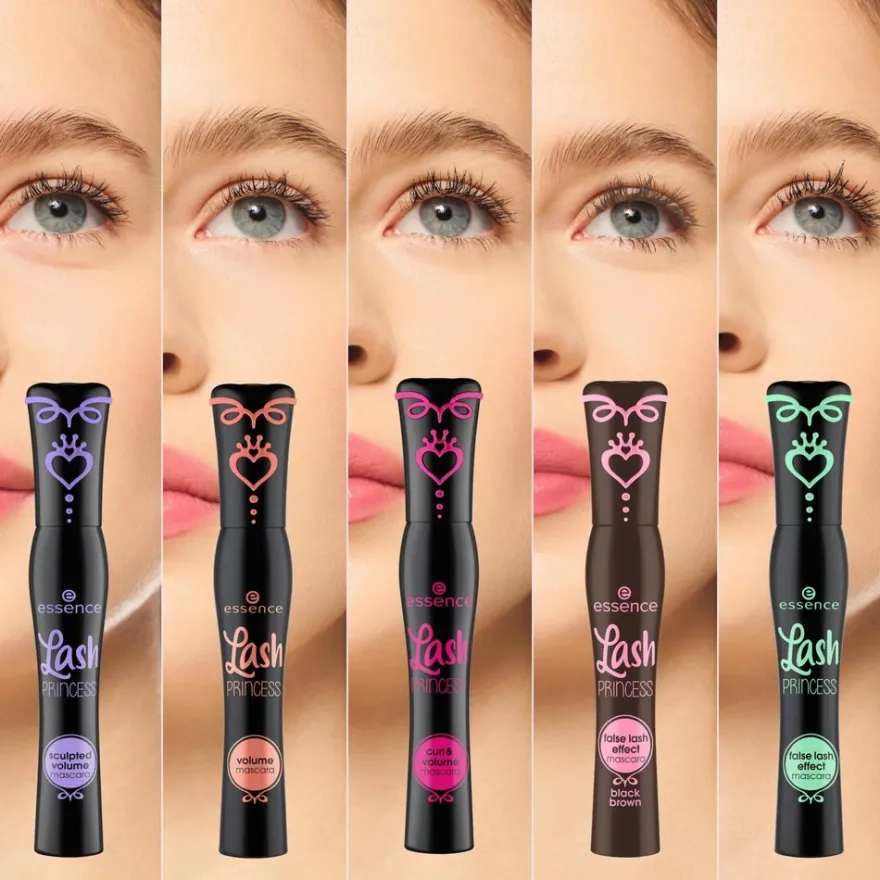 essence Lash PRINCESS false lash effect mascara black brown 12 ml