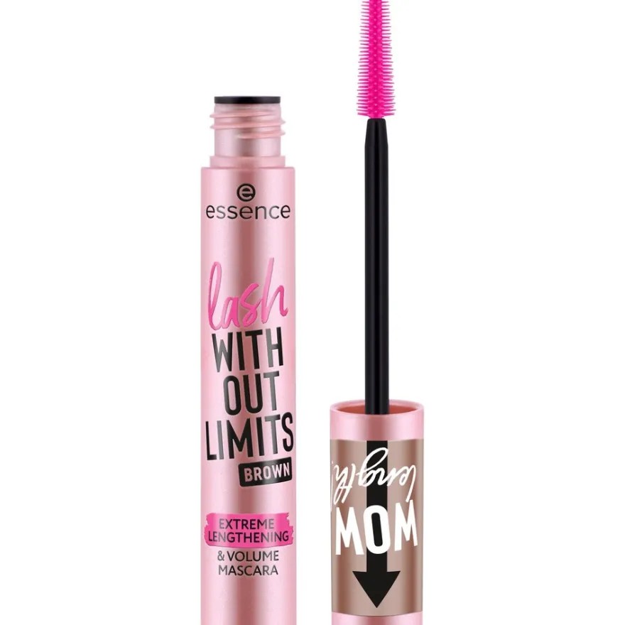 essence lash WITHOUT LIMITS BROWN EXTREME LENGTHENING & VOLUME MASCARA 02 Brown 13 ml