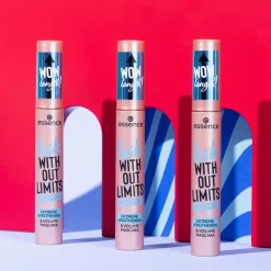 essence lash WITHOUT LIMITS WATERPROOF EXTREME LENGTHENING & VOLUME MASCARA 03 Black Waterproof 13 ml