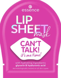 essence LIP SHEET mask 01 CAN`T TALK! it´s me time! 1 st