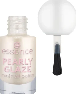 essence PEARLY GLAZE mini nail polish 16 5 ml