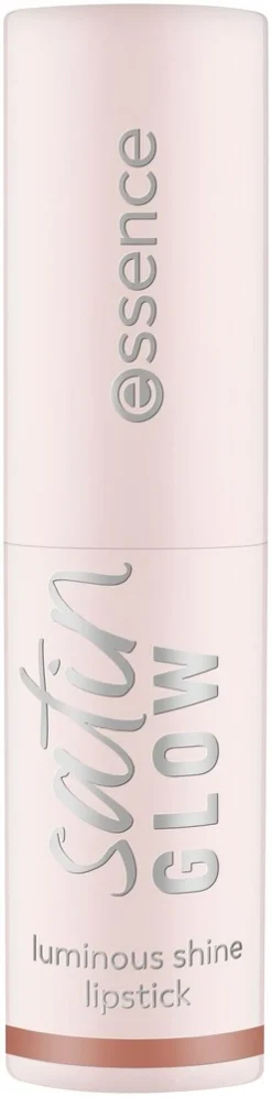 essence satin GLOW luminous shine lipstick 02 Blushin It 3.5 g