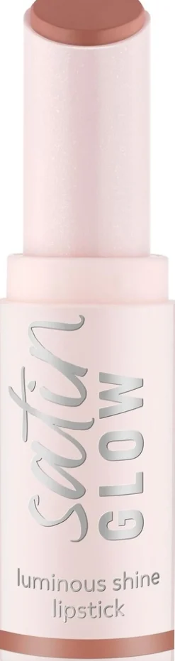 essence satin GLOW luminous shine lipstick 02 Blushin It 3.5 g