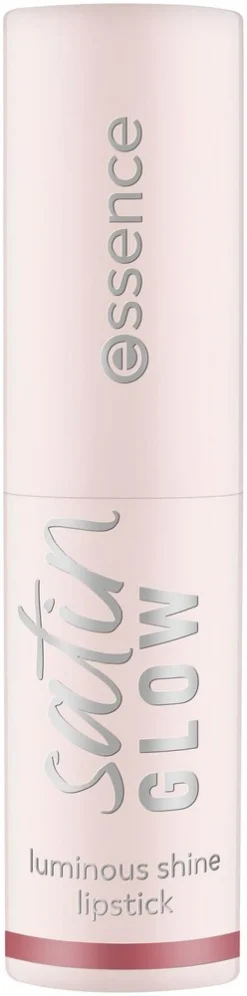 essence satin GLOW luminous shine lipstick 02 Blushin It 3.5 g