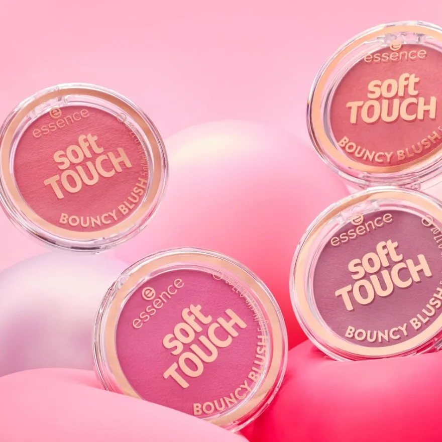 essence soft TOUCH BOUNCY BLUSH 20 electric peony 5 g