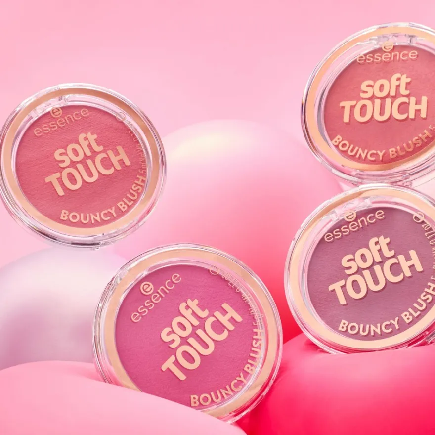 essence soft TOUCH BOUNCY BLUSH 20 electric peony 5 g