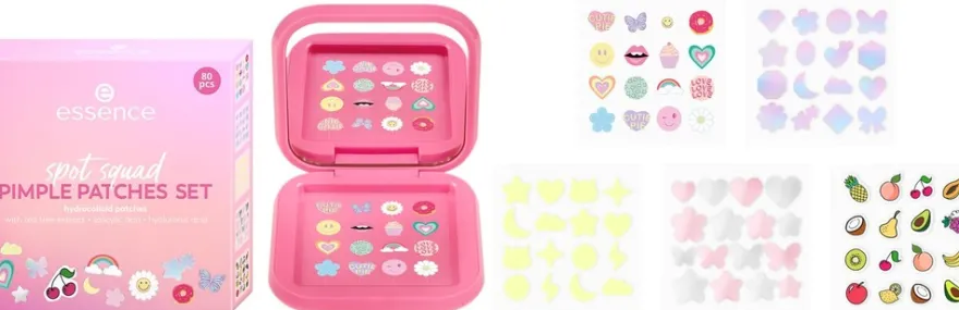 essence spot squad PIMPLE PATCHES SET 01 Patch Me If You Can 80 st
