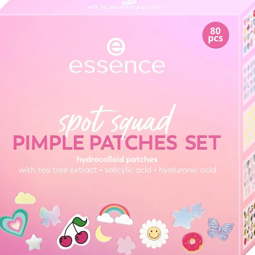 essence spot squad PIMPLE PATCHES SET 01 Patch Me If You Can 80 st