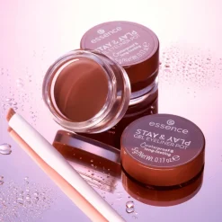 essence STAY & PLAY GEL EYELINER POT 02 Brown 5 g