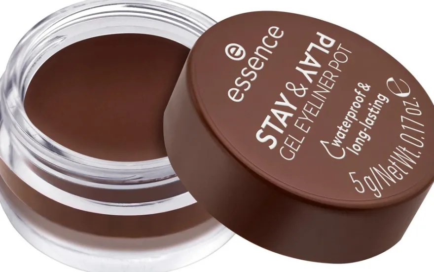 essence STAY & PLAY GEL EYELINER POT 02 Brown 5 g