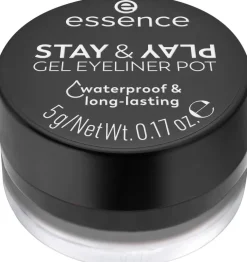 essence STAY & PLAY GEL EYELINER POT 02 Brown 5 g