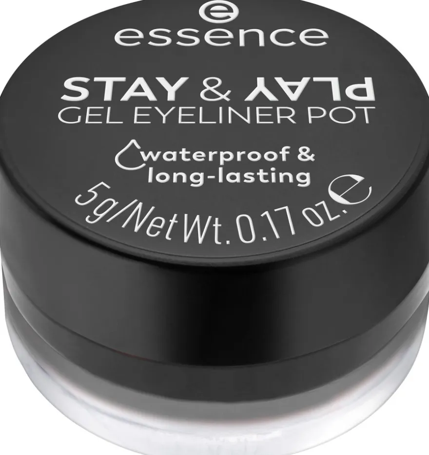 essence STAY & PLAY GEL EYELINER POT 02 Brown 5 g