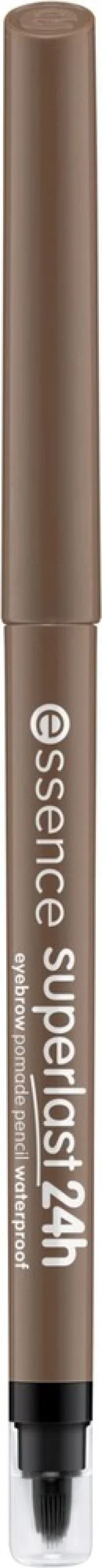 essence SUPERLAST 24h eyebrow pomade pencil waterproof 20 brown 0.31 g