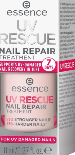 essence UV RESCUE nail repair treatment 01 8 ml