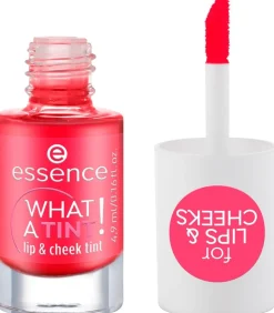 essence WHAT A TINT! lip & cheek tint 02 Coral Sunset 4.9 ml