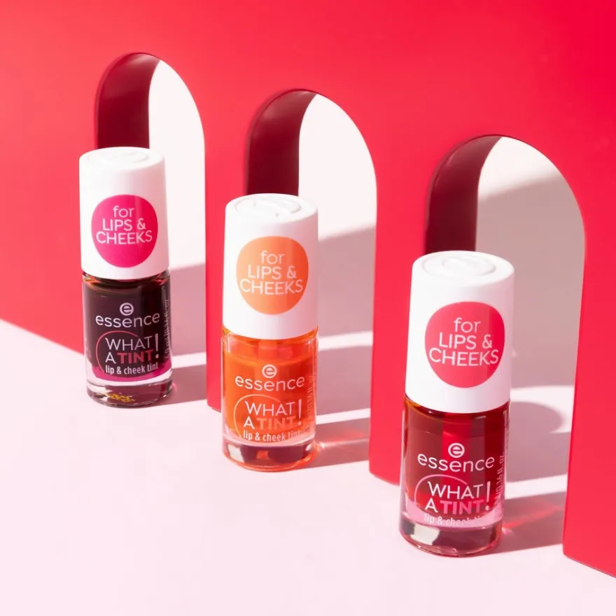 essence WHAT A TINT! lip & cheek tint 01 Kiss from a rose 4.9 ml