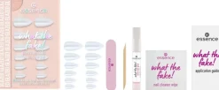 essence what the fake! PRESS-ON NAILS manicure set 01 GLAZED 28 st