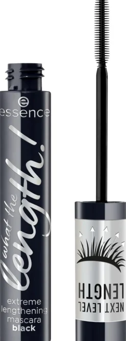 essence what the length! extreme lengthening mascara black 01 Black 10 ml