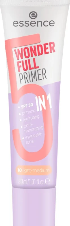 essence WONDER FULL PRIMER 5 IN 1 10 light-medium 30 ml