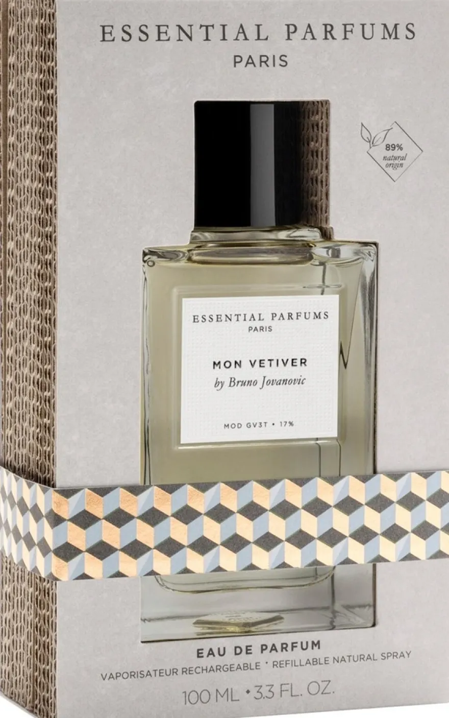 Essential parfums mon vetiver 100 ml