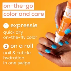 essie expressie 00 crop top & roll kynsilakka 10ml